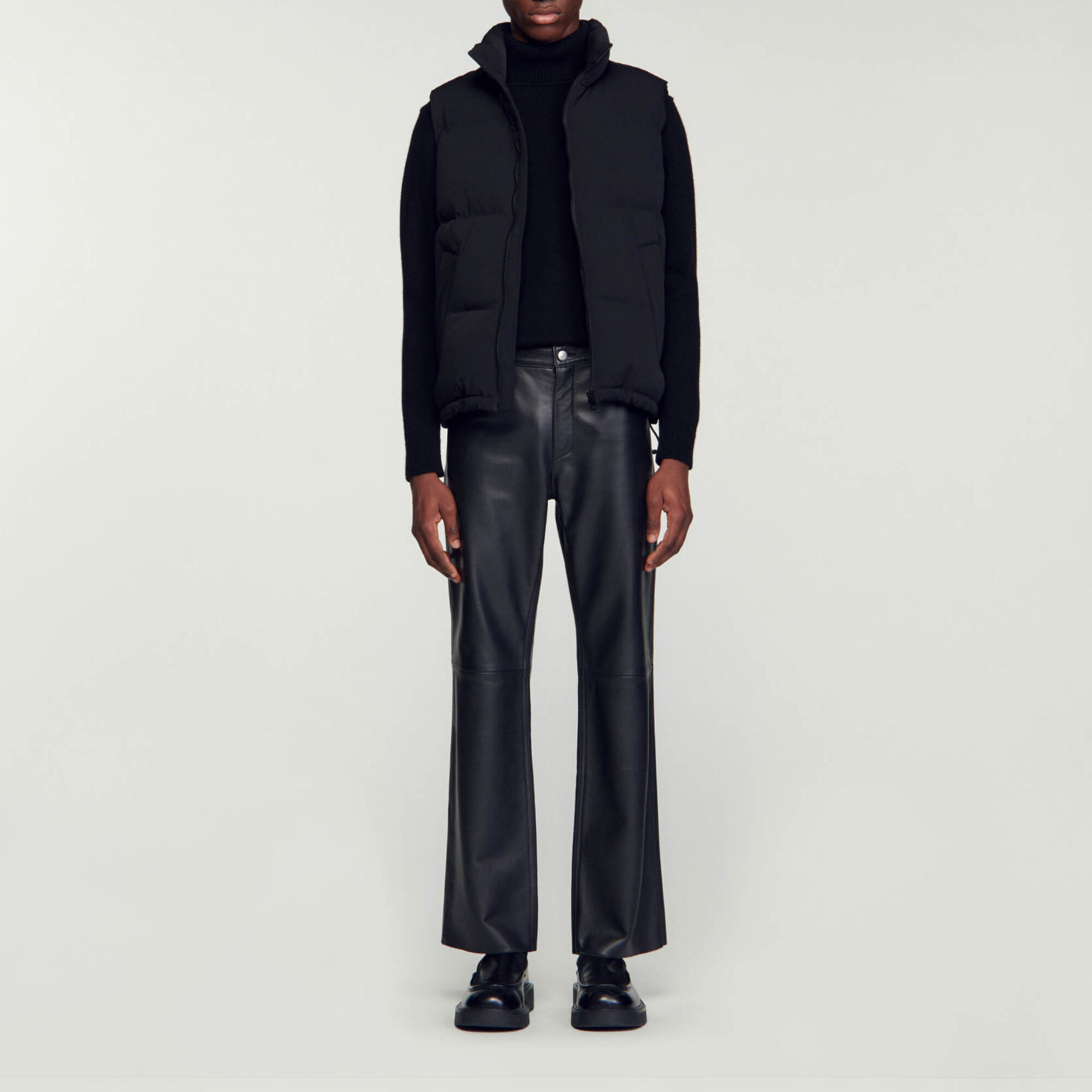 Sandro sales puffer jacket