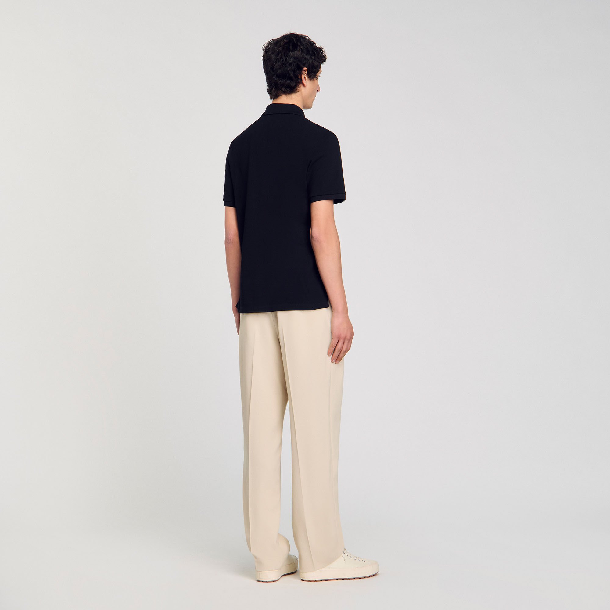 Cotton polo shirt