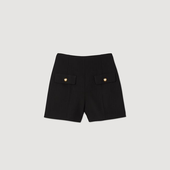 High-waisted shorts