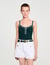 Two-tone knit vest top