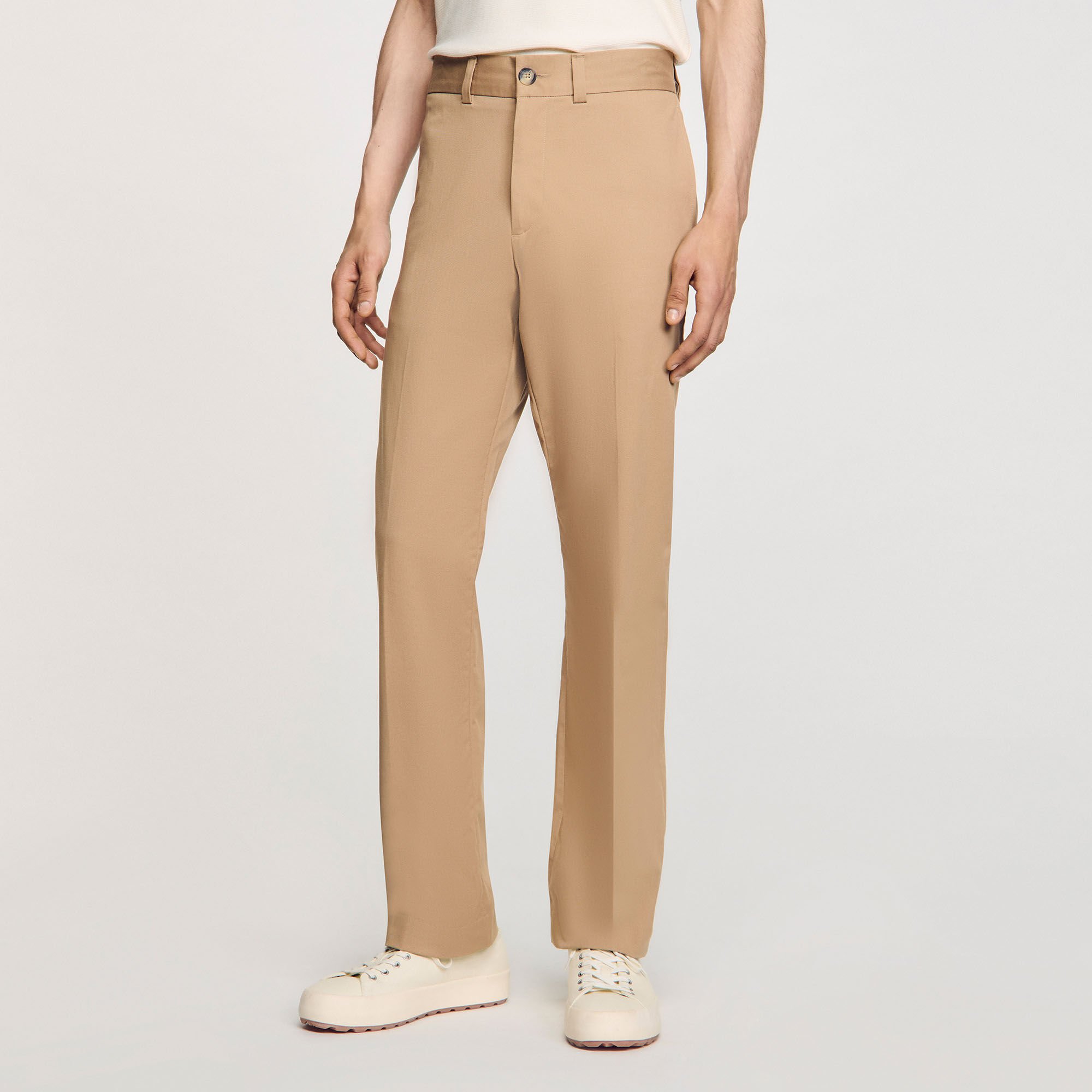 Straight-leg chinos