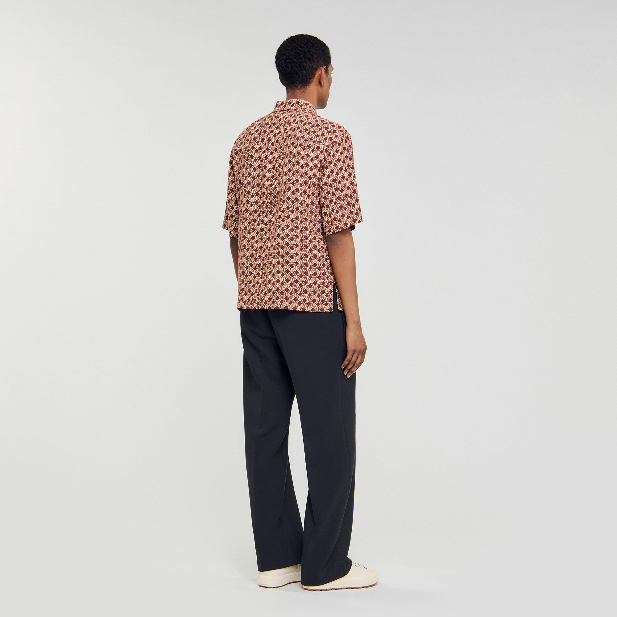 Rope print shirt