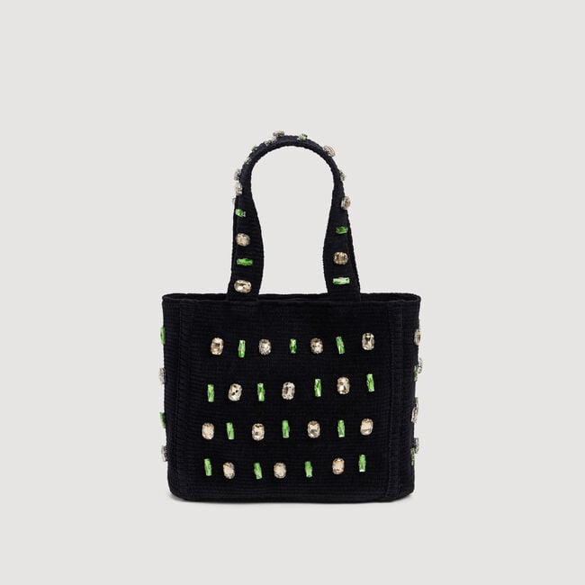 Knit bag with stones - Women | Sandro