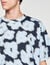 Blurry floral cotton T-shirt