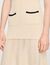 Pointelle knit dress