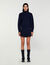 Cropped turtleneck sweater
