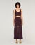 Pointelle knit crop top