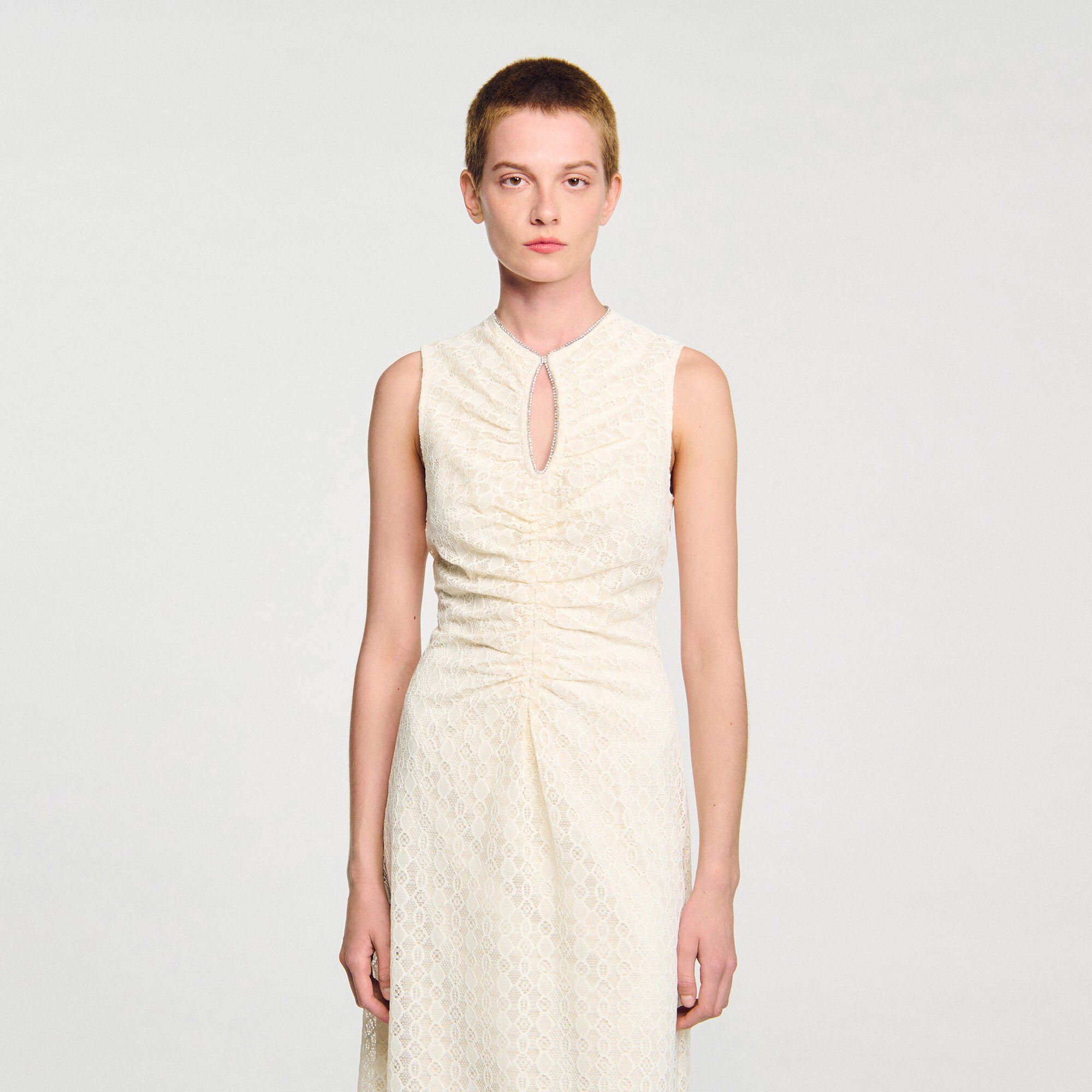 Lace maxi dress