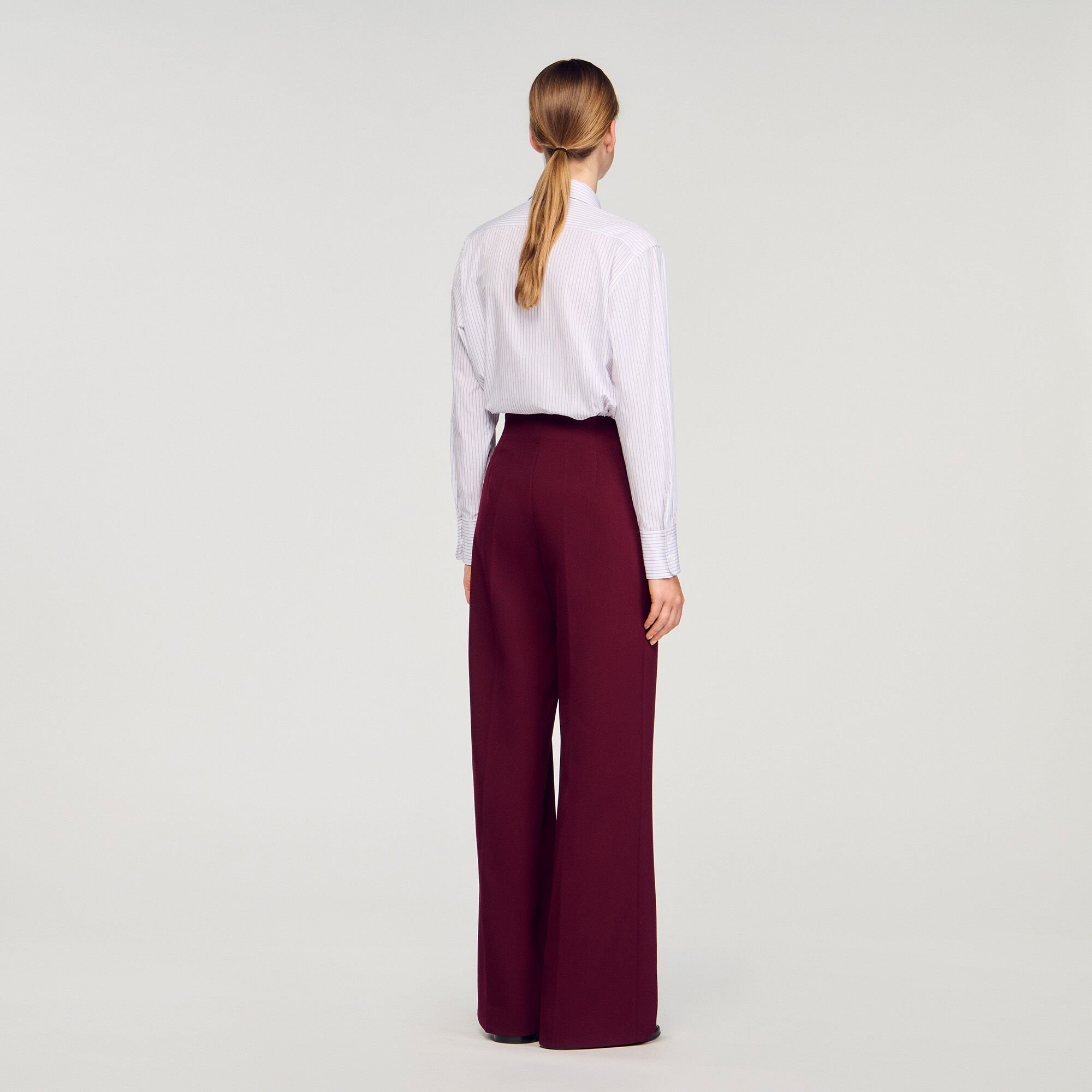Wide-leg trousers