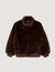 Faux fur jacket