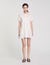 Mini dress with lace details