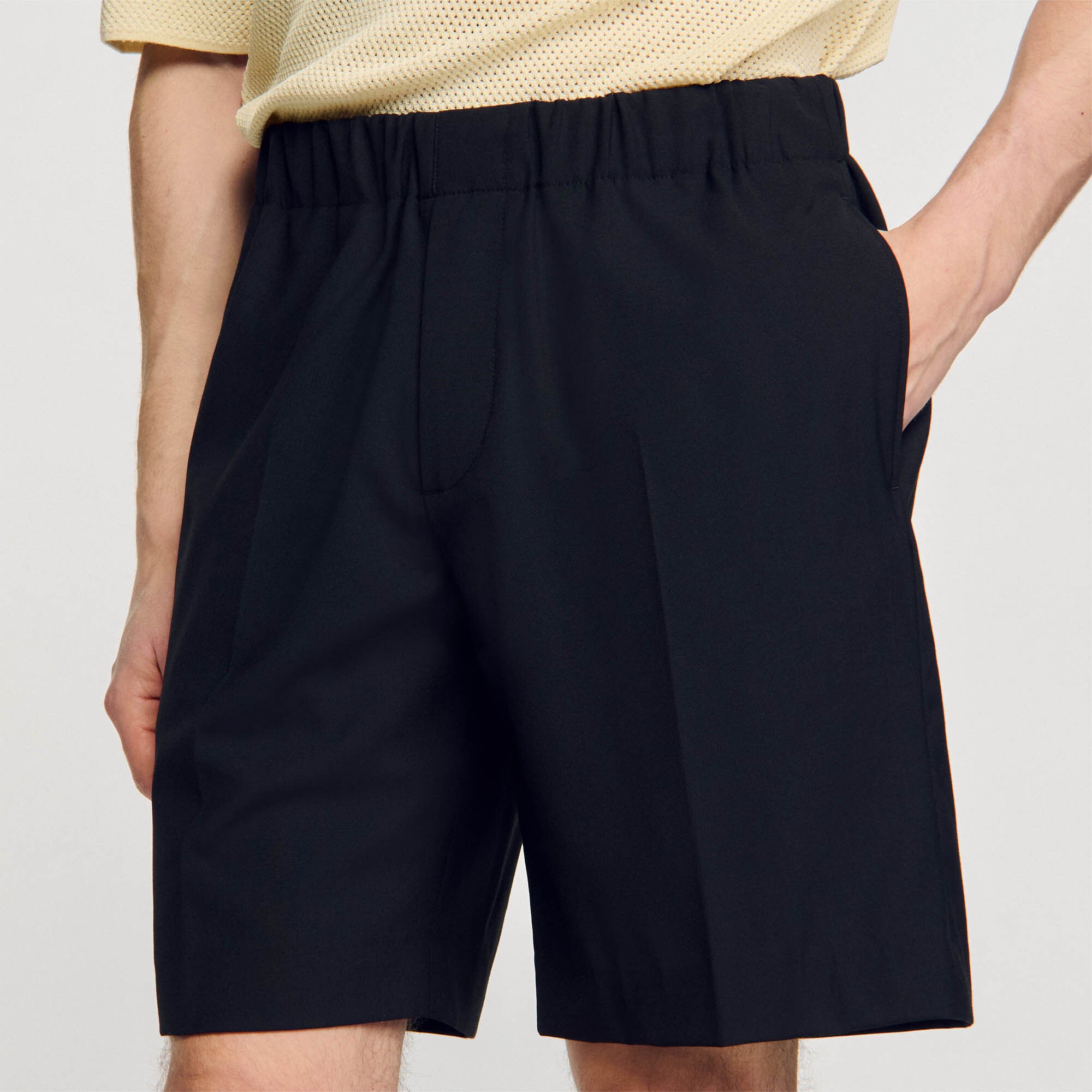 Wide-leg shorts