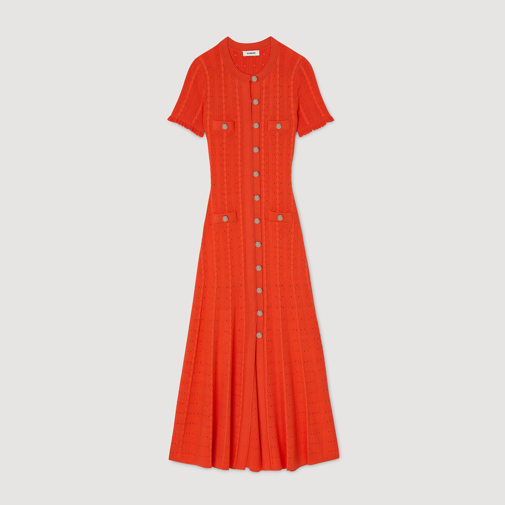 関税・送料込み!【国内発送】SANDRO Maxi knit ワンピース Sandro Knit Maxi Dress | Saks Fifth Avenue