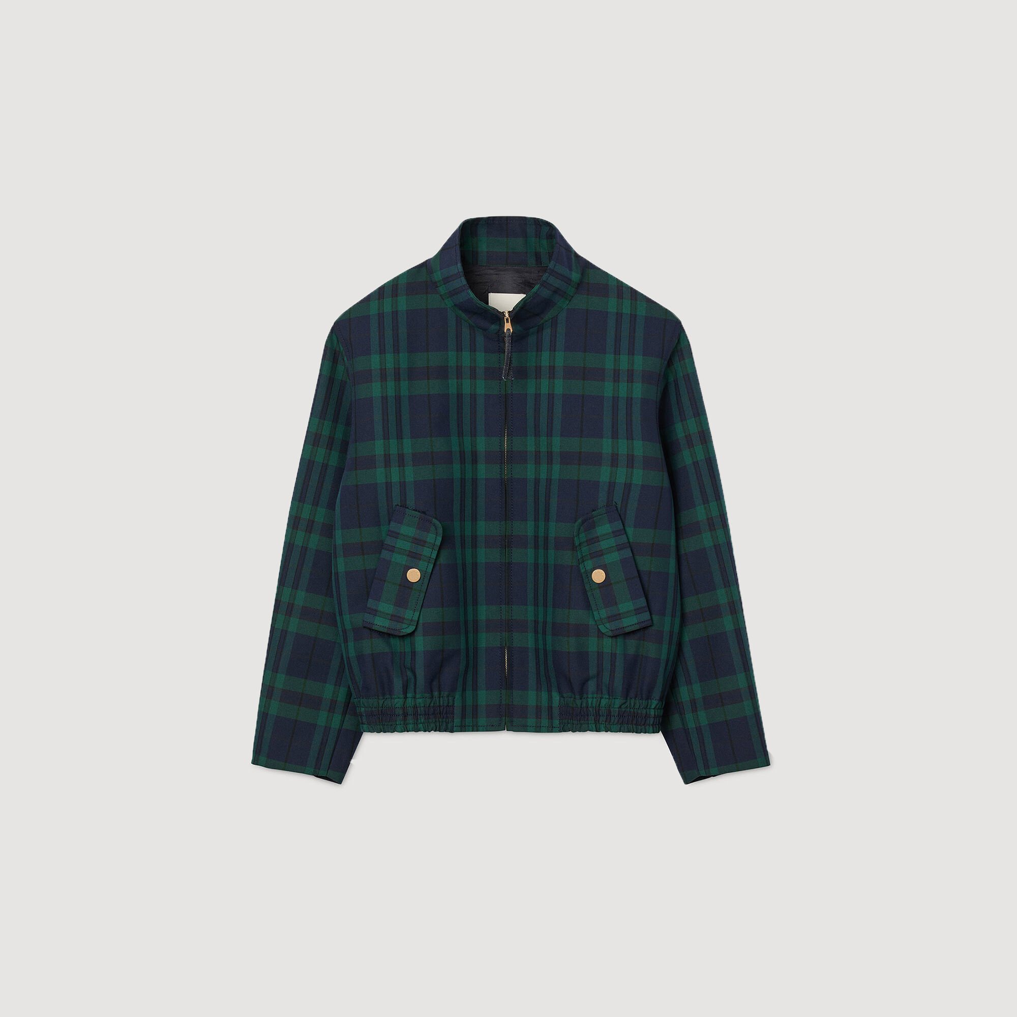 【Sandro】ツイード チェック ジャケット SANDRO Sandro】ツイード チェック ジャケット SANDRO (sandro