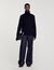 Wool and cashmere turtleneck sweater