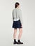 Layered effect sweatshirt