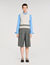 Sleeveless short sweater