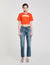 Crop top with cutout design
