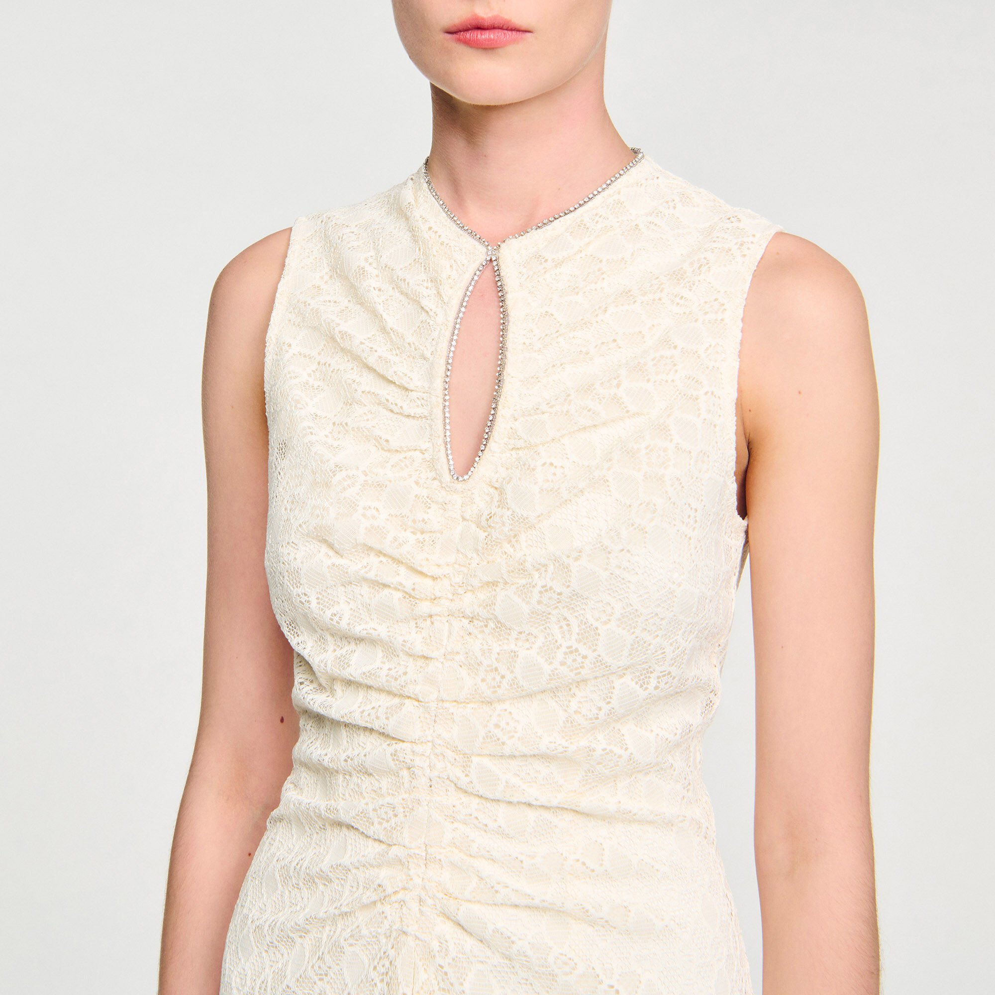Lace maxi dress