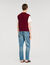 Two-tone wool and cashmere sweater