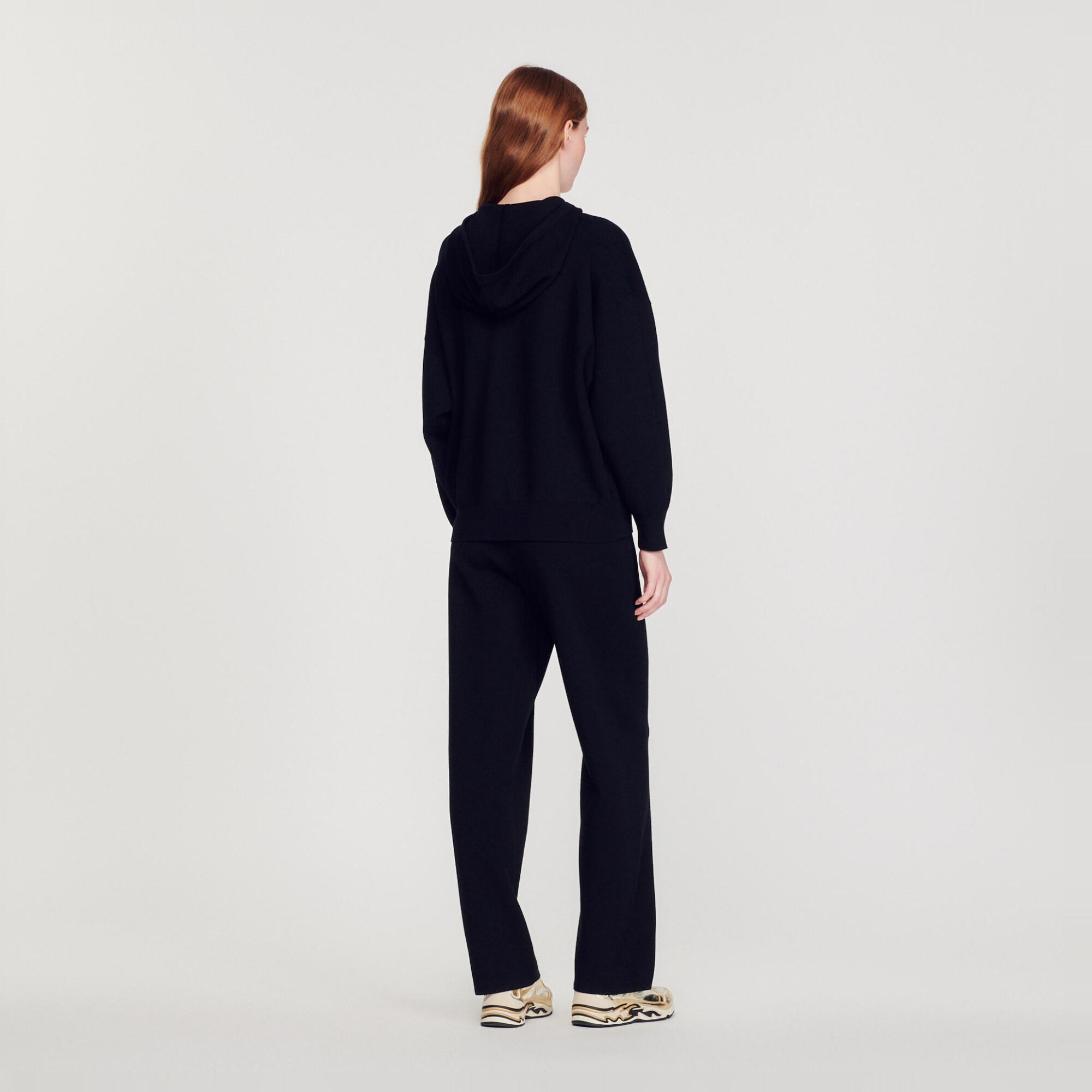 Oversized zip sweatshirt