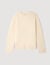 Honeycomb stitch wool sweater