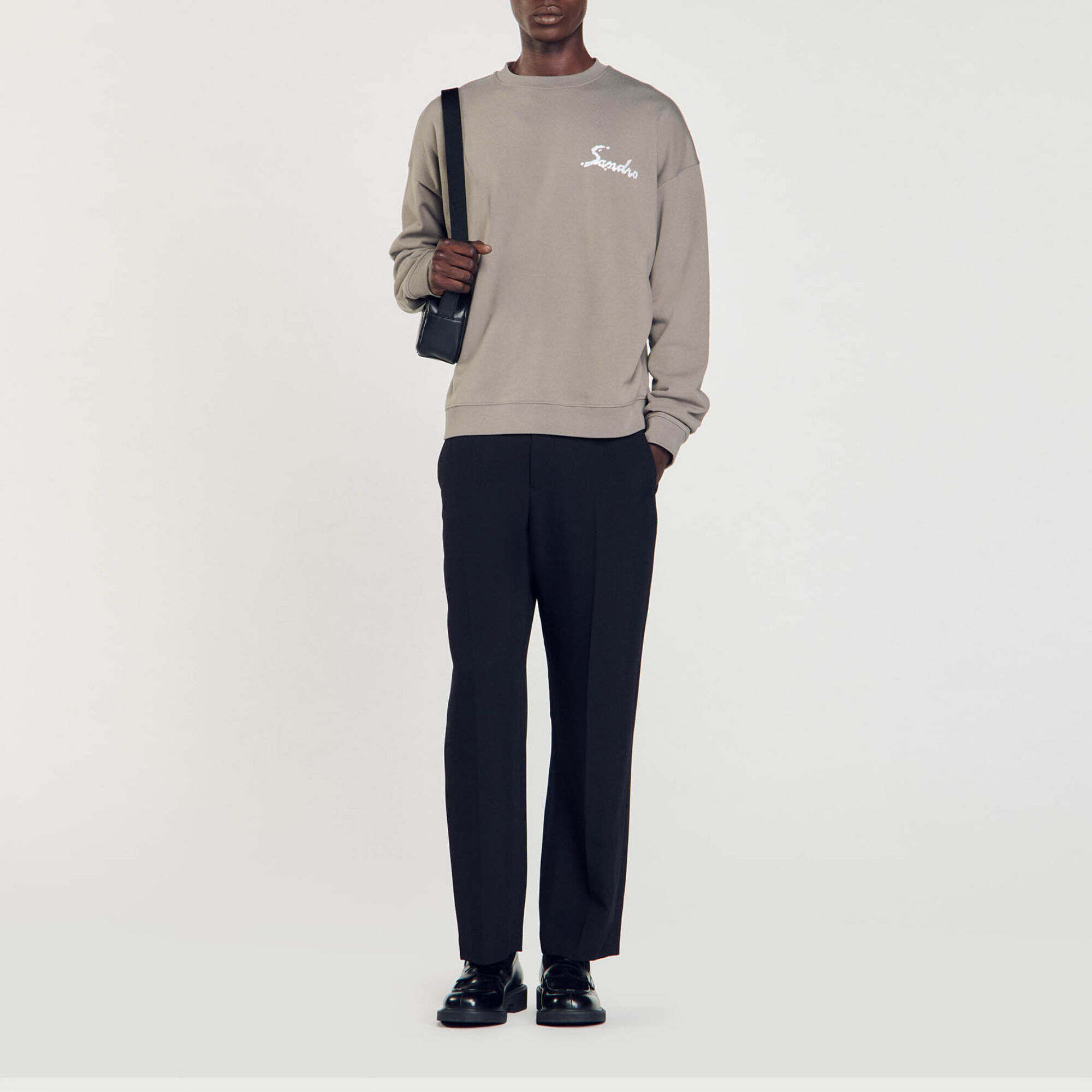 Sweat gris sandro 2025