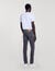Washed gray jeans