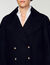 Lapel collar coat