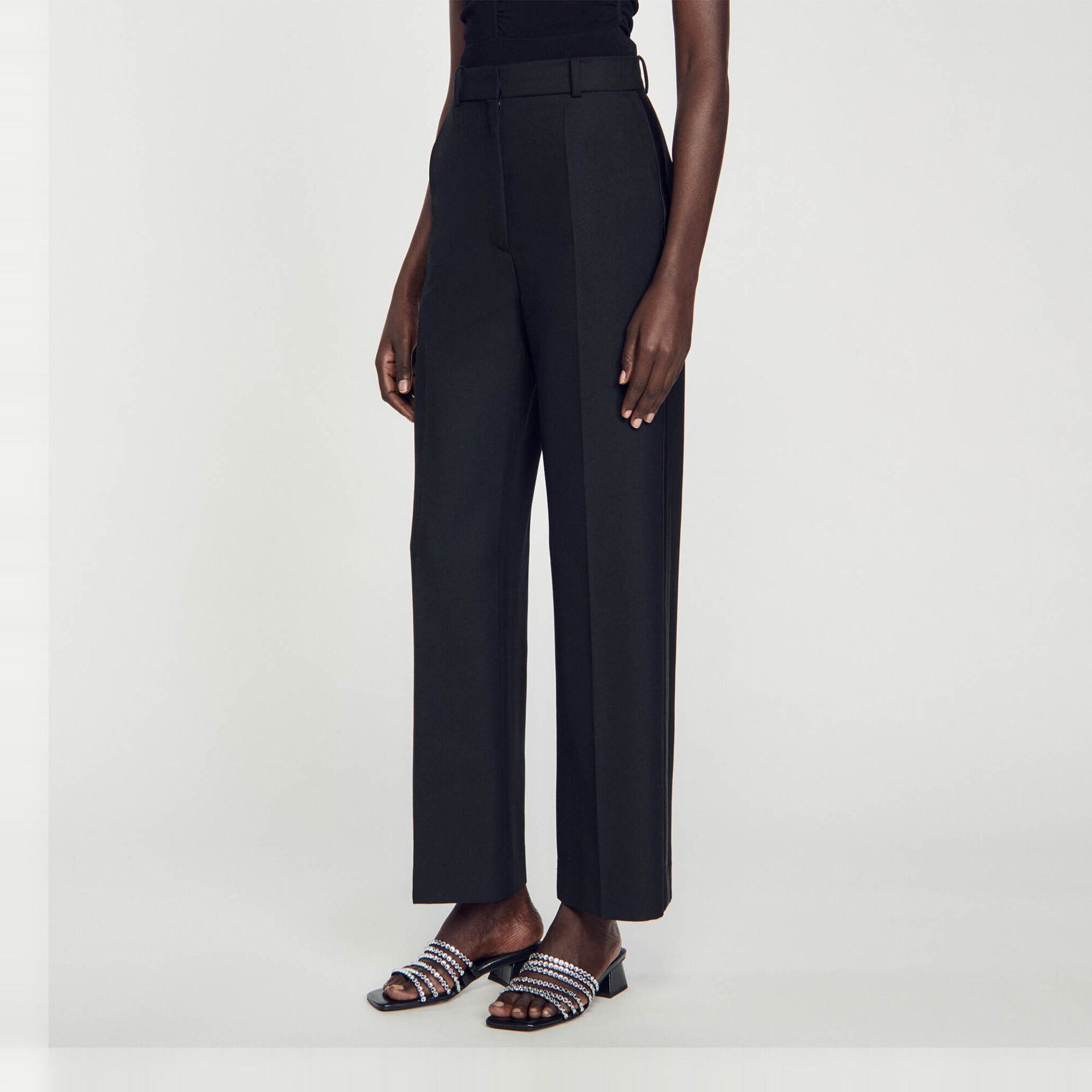 Straight-leg pants 