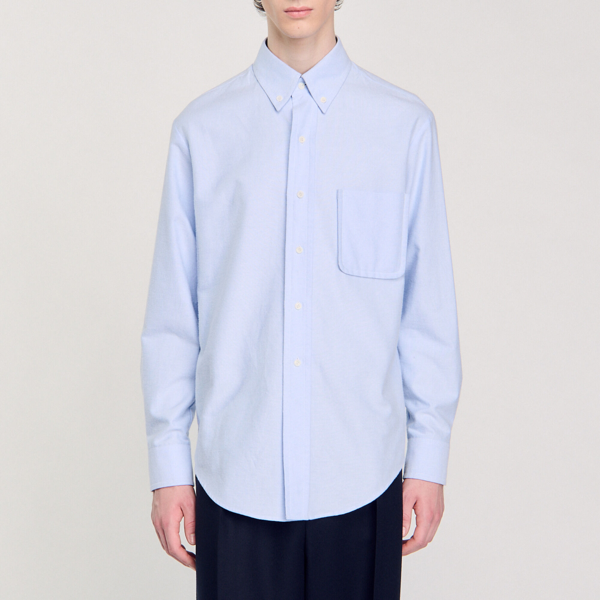 Oxford flannel shirt