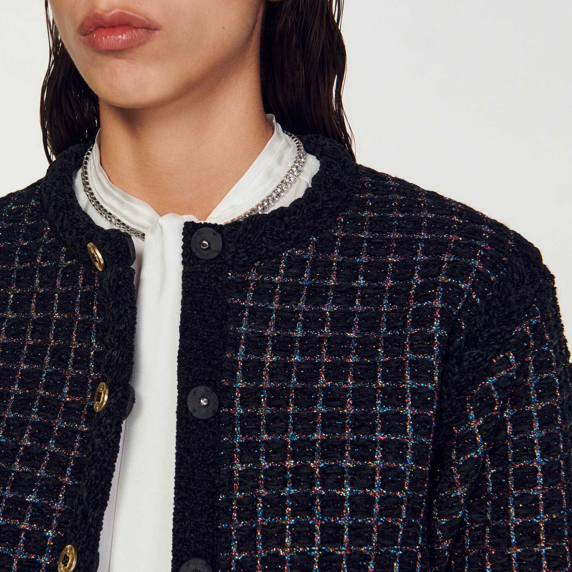 Tweed style coatigan 