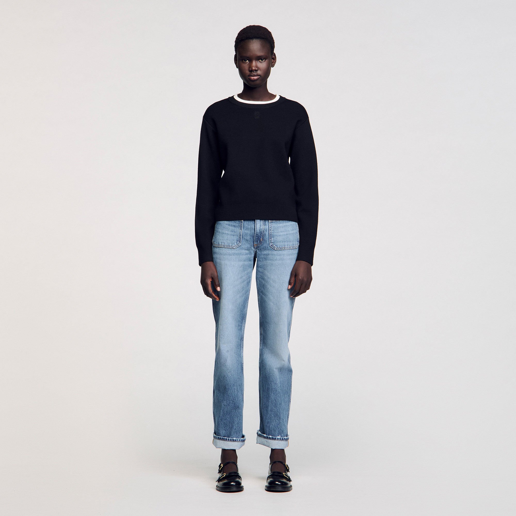 Wool blend sweater