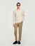 Crew-neck sweater in seed stitch - Men | Sandro