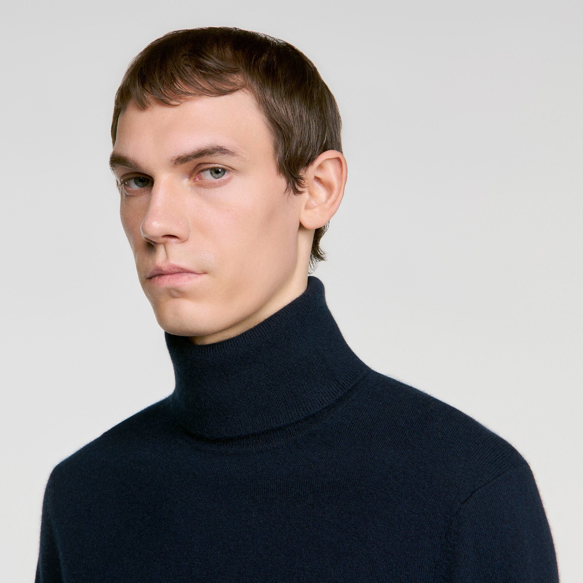 Cashmere Turtleneck Sweater - Men | Sandro