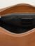 Grained leather satchel