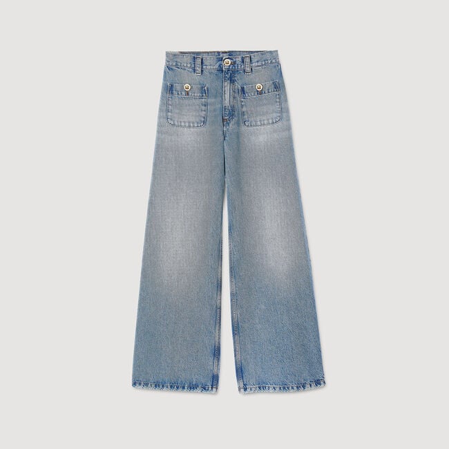 Faded jeans