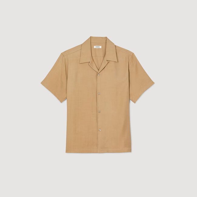 Shark collar shirt