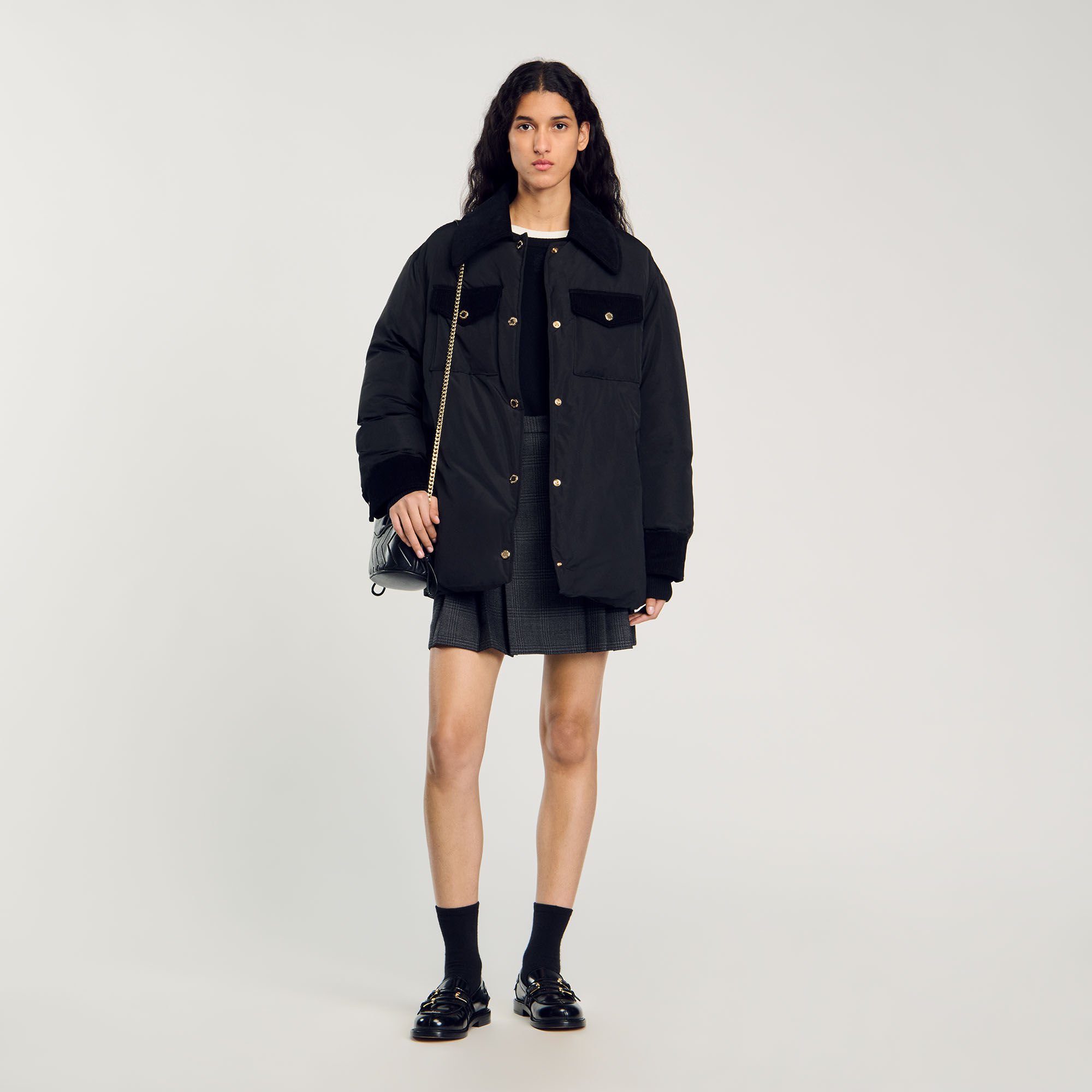 Short puffer jacket