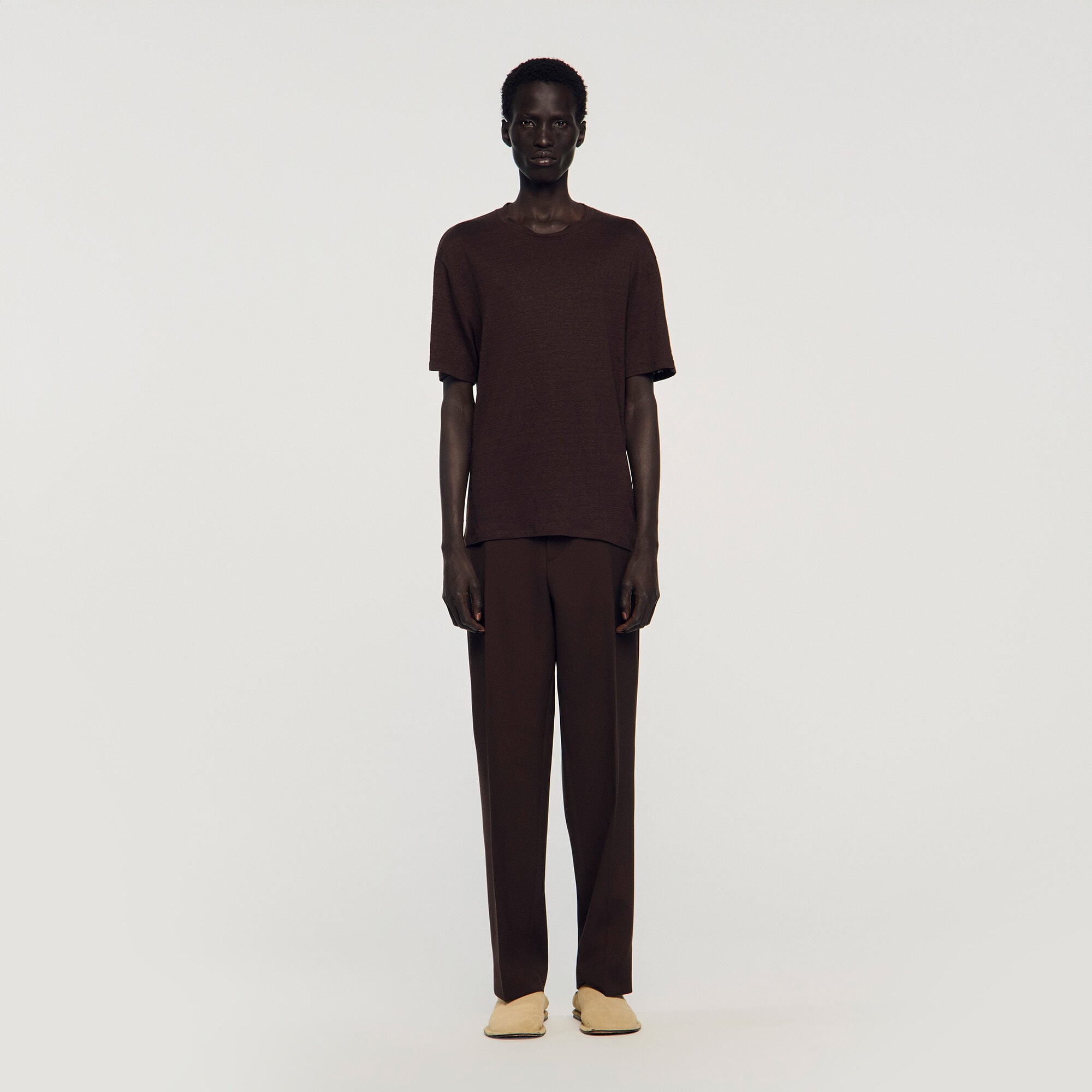 Certified linen T-shirt