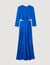 Satin-finish maxi dress