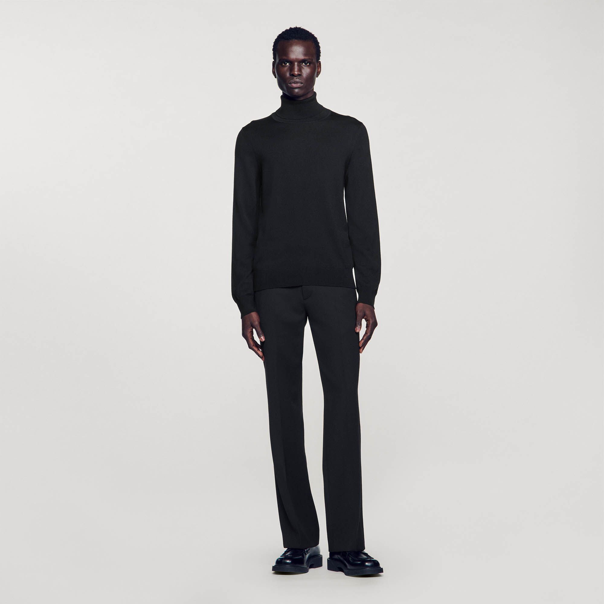 Turtleneck wool sweater