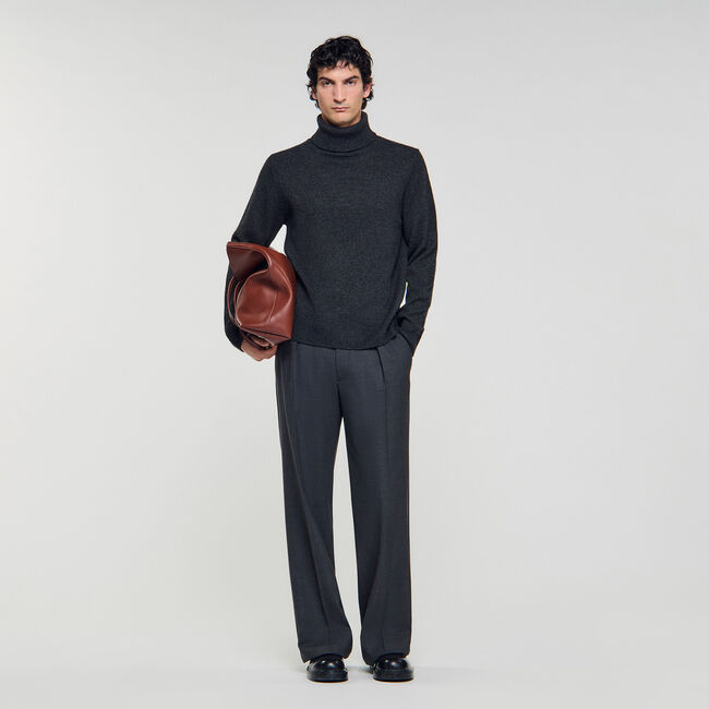 Wool and cashmere turtleneck