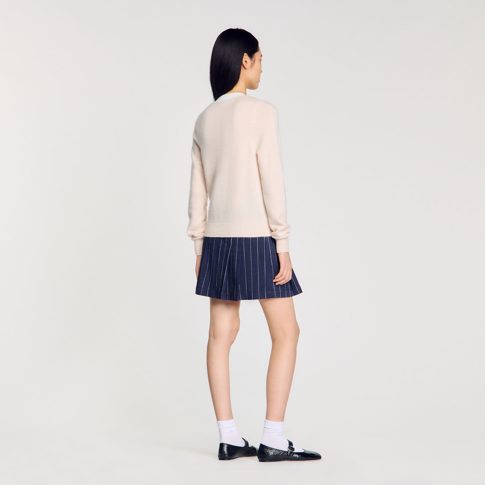 Wool and cashmere sweater