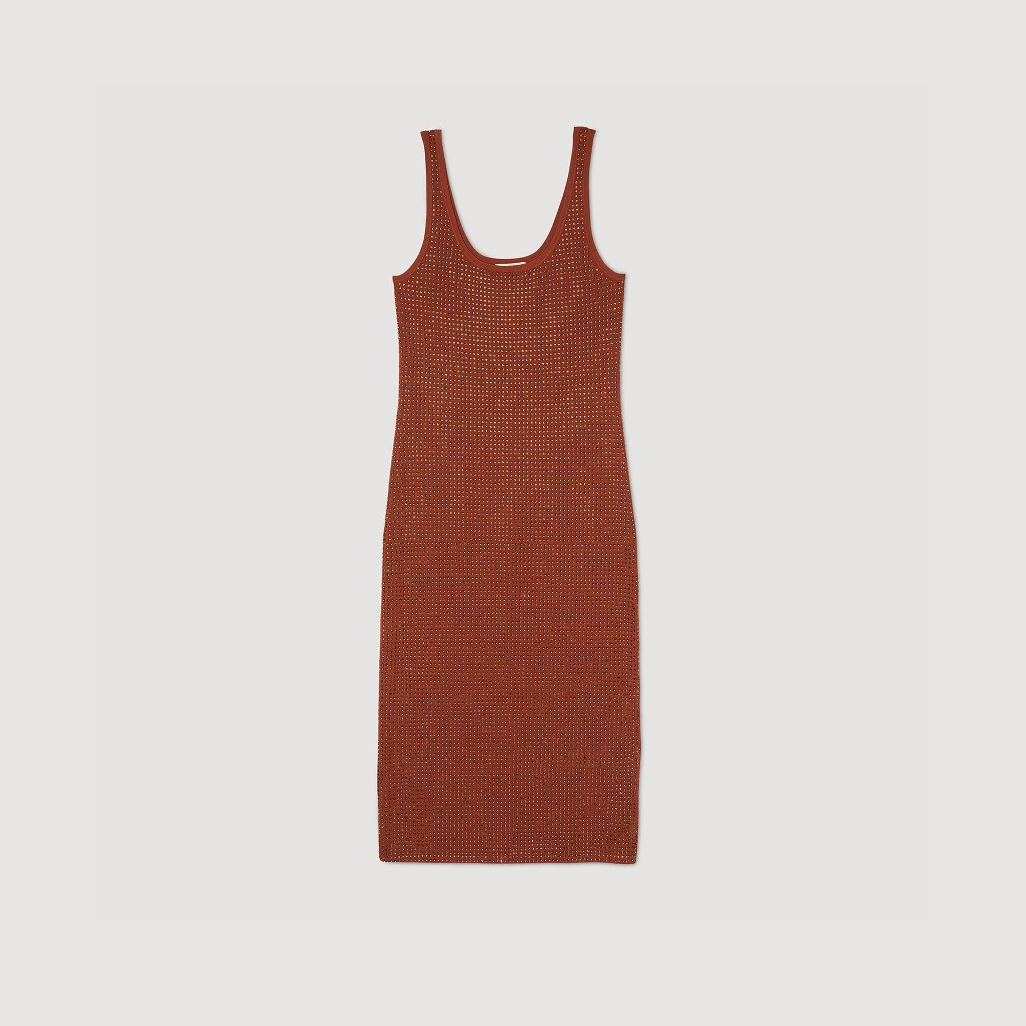 Rhinestone-embellished dress