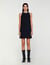 Dress with jewellery collar