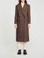 Long-sleeved button coat