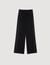 Wide-leg satin side stripe trousers