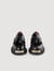 Thick-soled leather loafers