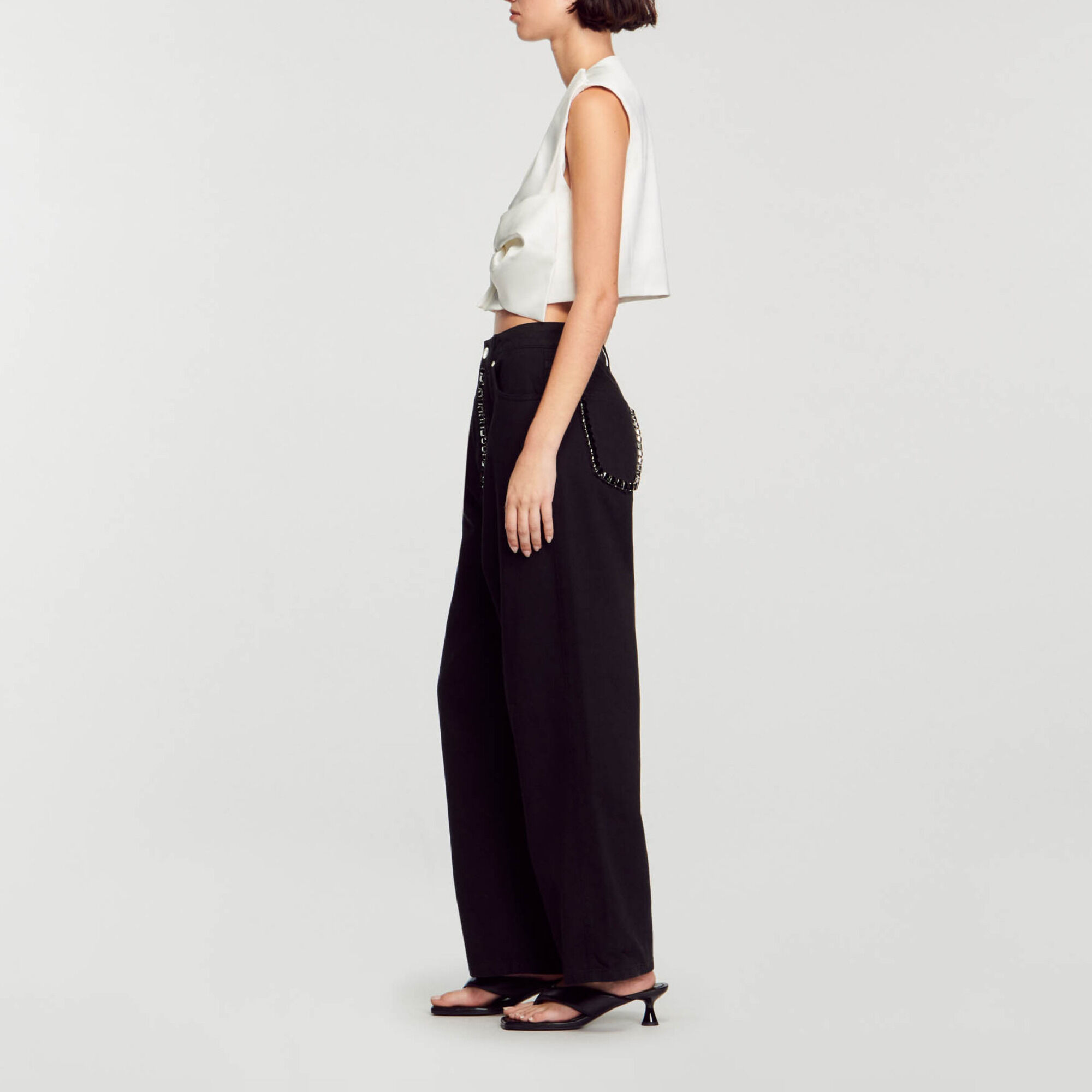 Wide-leg jeans